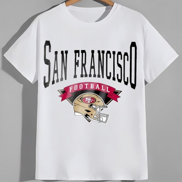 Posh M Other - San Francisco 49ers Enforcer Relaxed T-Shirt Gameday Couture NFL Tee 51